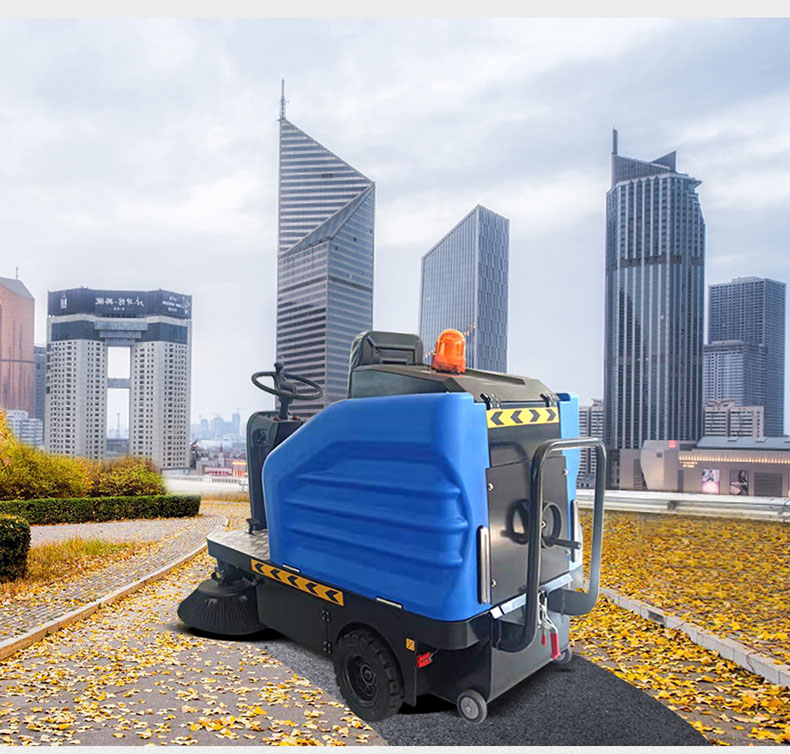 鼎潔盛世駕駛式電動(dòng)掃地車DJ1300F34
